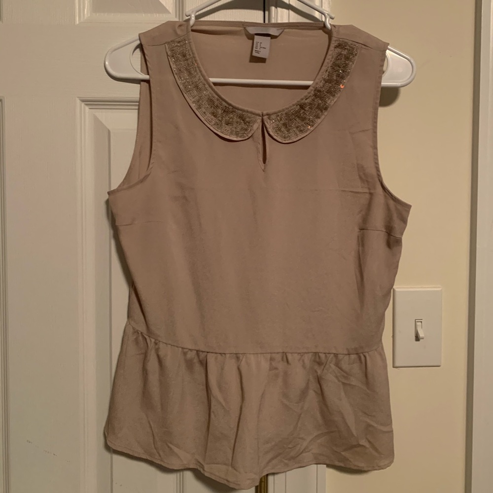 Taupe Blouse